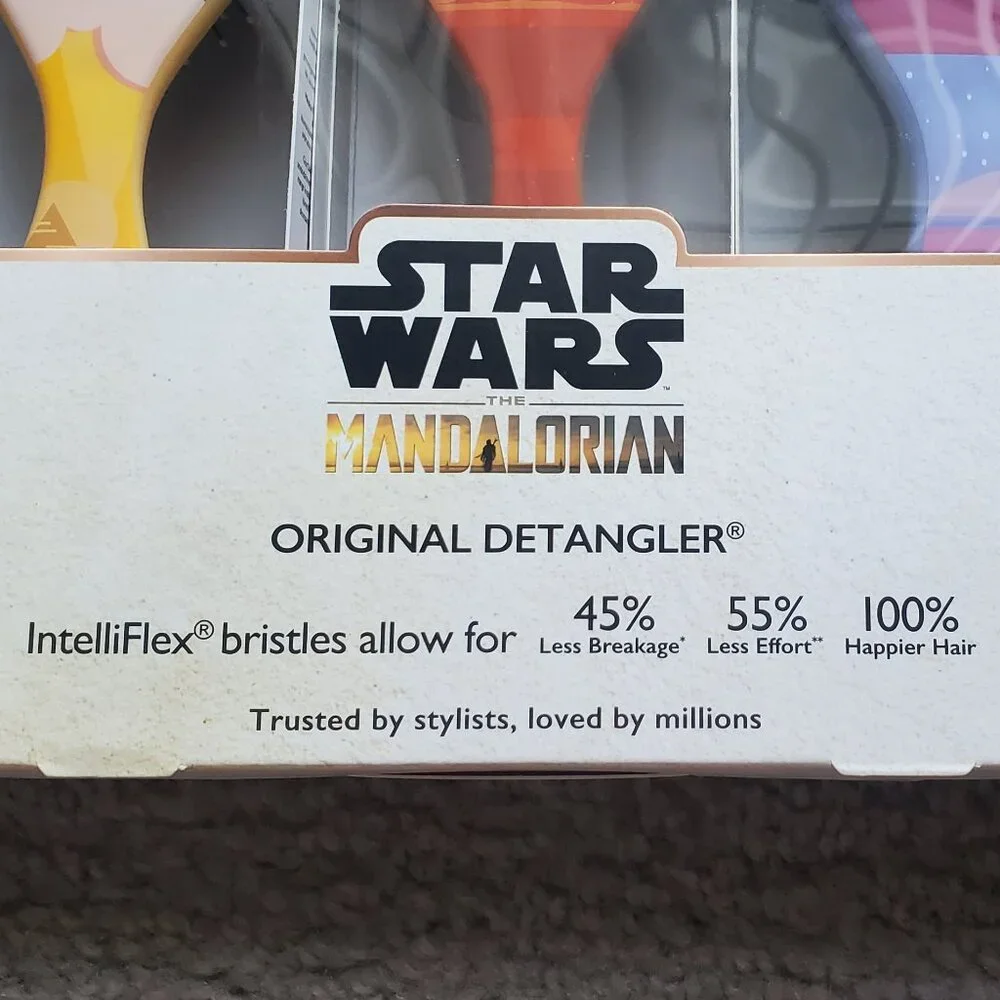 Star Wars Mandalorian Wet Brush Set of 3 Brushes